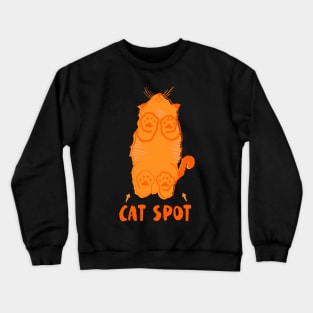 Cat Spot Crewneck Sweatshirt